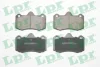 Комплект гальмівних колодок передн, LOTUS EVORA, EXIGE RENAULT CLIO II SEAT IBIZA III, IBIZA IV, IBIZA IV SC, IBIZA IV ST, LEON 1.2-3.5 11.00- LPR 05P2009 (фото 1)