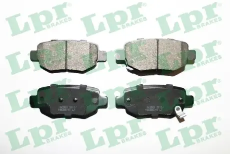 Колодки гальмівні дискові (комплект 4 шт) LPR 05P2011