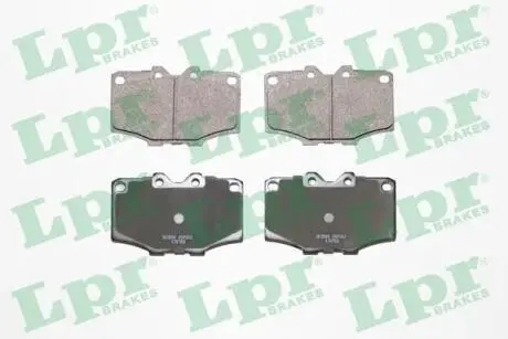 Тормозные колодки, дисковый тормоз.) LPR 05P202