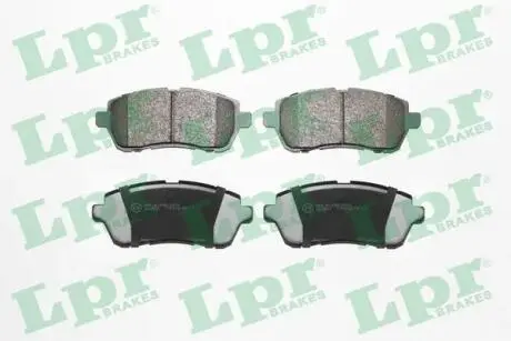 Комплект тормозных колодок из 4 шт. дисков LPR 05P2045