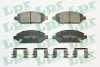 Комплект гальмівних колодок передн, OPEL KARL 1.0/1.0LPG 01.15-03.19 LPR 05P2050K (фото 1)