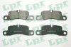 Комплект гальмівних колодок задн, PORSCHE 911, 911 TARGA, BOXSTER SPYDER, CAYENNE 2.9-4.8 06.10- LPR 05P2092 (фото 1)