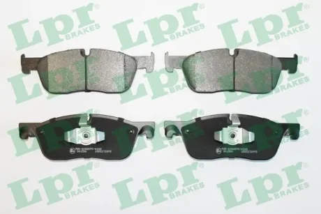 Комплект гальмівних колодок передн, JAGUAR F-PACE, XE, XF II, XF SPORTBRAKE LAND ROVER RANGE ROVER VELAR 2.0-3.0H 03.15- LPR 05P2095