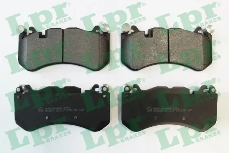 Комплект гальмівних колодок передн, MERCEDES AMG GT (C190), AMG GT (R190), C (A205), C (C204), C (C205), C T-MODEL (S204), C T-MODEL (S205), C (W204), C (W205), CLK (A209) 2.3-6.3 06.90- LPR 05P2138