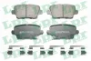 Комплект гальмівних колодок задн, OPEL INSIGNIA B, INSIGNIA B COUNTRY, INSIGNIA B GRAND SPORT 1.5-2.0D 03.17- LPR 05P2141K (фото 1)