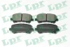 Комплект гальмівних колодок задн, TOYOTA HIACE VI 2.8D 05.19- LPR 05P2242 (фото 1)