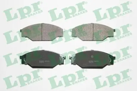 Гальмівні колодки, дискове гальмо (набір) LPR 05P266