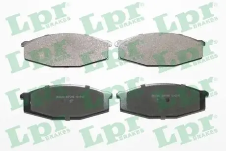 Гальмівні колодки дискові LPR 05P289