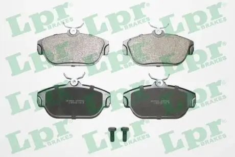 Тормозные колодки, дисковый тормоз.) LPR 05P382