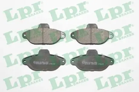 Тормозные колодки дисковые LPR 05P464
