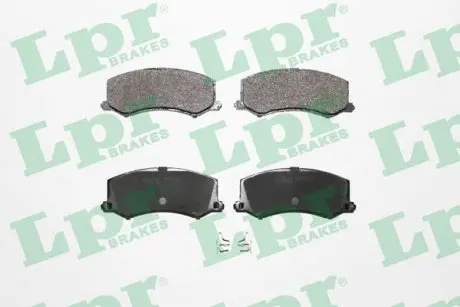 Тормозные колодки, дисковый тормоз.) LPR 05P522
