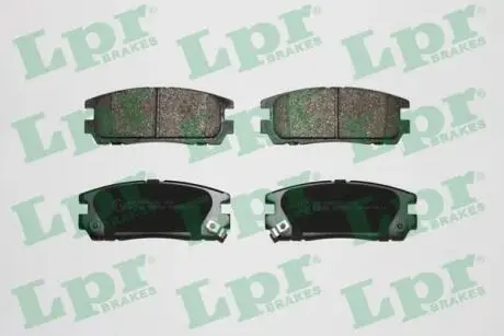 Комплект тормозных колодок из 4 шт. дисков LPR 05P524