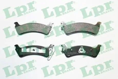 Тормозные колодки, дисковый тормоз.) LPR 05P595