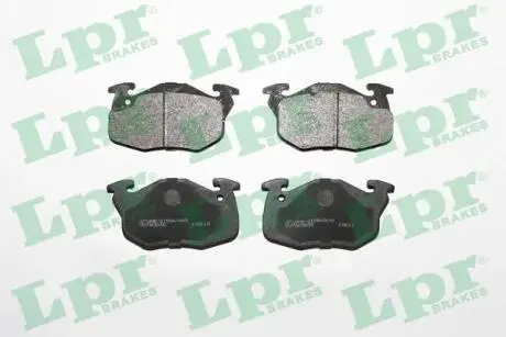Гальмівні колодки, дискові LPR 05P642
