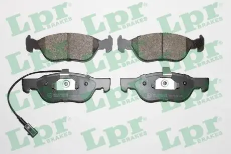 Тормозные колодки, дисковый тормоз.) LPR 05P646