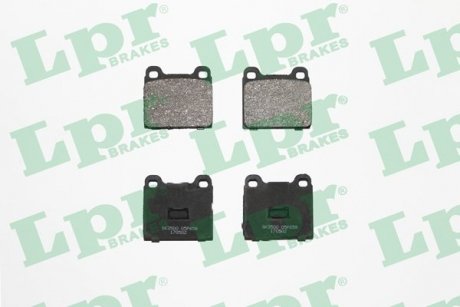 Тормозные колодки, дисковый тормоз.) LPR 05P659