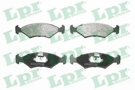 Гальмівні колодки дискові LPR 05P669
