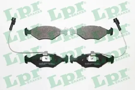 Тормозные колодки, дисковый тормоз.) LPR 05P680
