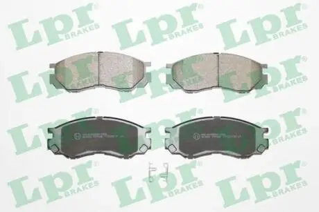 Гальмівні колодки, дискове гальмо (набір) LPR 05P686