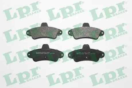 Тормозные колодки, дисковые. LPR 05P714