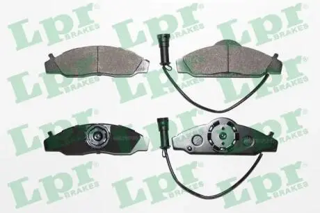 Тормозные колодки, дисковый тормоз.) LPR 05P721