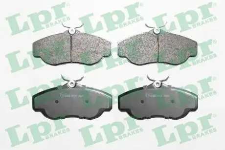 Гальмівні колодки, дискове гальмо (набір) LPR 05P728