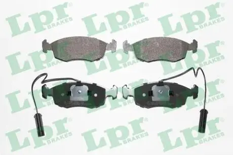 Тормозные колодки, дисковый тормоз.) LPR 05P755