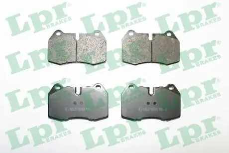 Гальмівні колодки дискові LPR 05P769