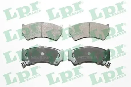 Гальмівні колодки, дискове гальмо (набір) LPR 05P778