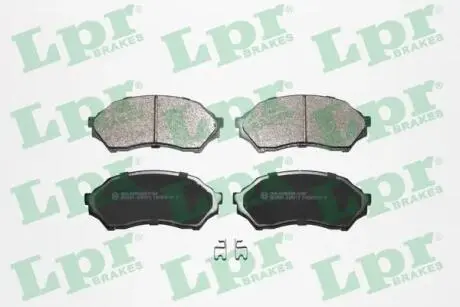 Тормозные колодки дисковые LPR 05P813