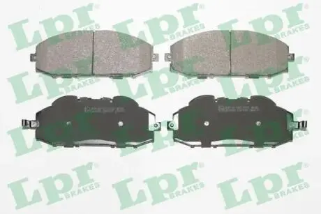 Гальмівні колодки, дискове гальмо (набір) LPR 05P845