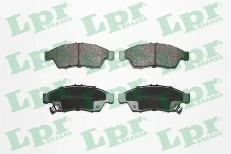 Гальмівні колодки, дискове гальмо (набір) LPR 05P852