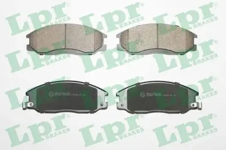 Гальмівні колодки дискові LPR 05P858