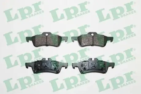 Тормозные колодки, дисковый тормоз.) LPR 05P861