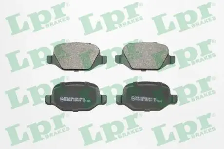 Тормозные колодки, дисковый тормоз.) LPR 05P871