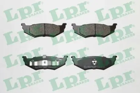 Гальмівні колодки дискові LPR 05P894