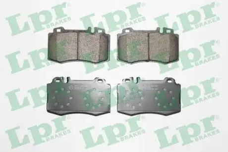 Комплект гальмівних колодок з 4 шт. дисків LPR 05P899