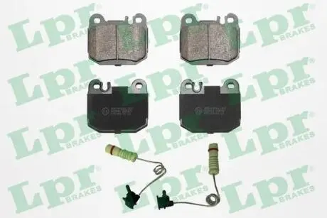 Гальмівні колодки, дискове гальмо (набір) LPR 05P901A