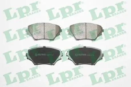 Гальмівні колодки дискові LPR 05P958