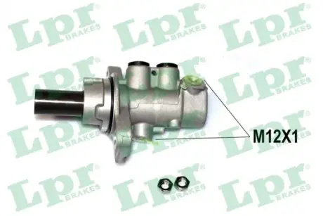 Головний гальмівний циліндр (23,81мм) CUPRA FORMENTOR, LEON, LEON SPORTSTOURER, SEAT LEON, LEON SPORTSTOURER, TARRACO, SKODA OCTAVIA IV, SUPERB III, VW ARTEON, ARTEON SHOOTING BRAKE 1.0-2.5 08.14- LPR 6395 (фото 1)