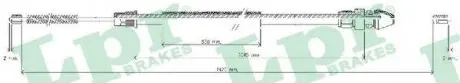 Трос ручного тормоза LPR C0369B
