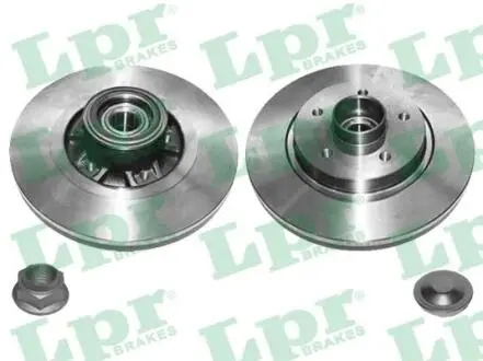 Тормозной диск с подшипником. LPR R1070PCA