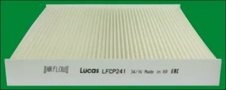 Фільтр, повітря у салоні LUCAS LFCP241