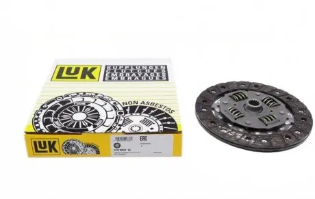 Диск зчеплення Opel Kadett -91, d=190mm, z=14 LuK 319 0031 16