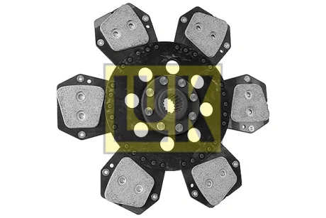 Диск зчеплення керамічний (310мм кількість плавників: 6) ZETOR 3320, 3320 R, 3340, 4320, 4340, 5011, 5211, 5213, 5243, 5245, 5320, 5340, 5340 HORAL, 5511, 5545, 5611, 5645, 5647, 5711, 5718 LuK 331023012 (фото 1)