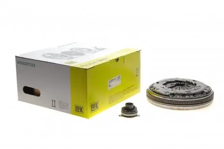 Демпфер + комплект сцепления + выжимной VW Golf /Passat 1.9 TDI 95-06, AFN,ALE,AHU,AGU,AGR,AXR,ATD LuK 600 0006 00
