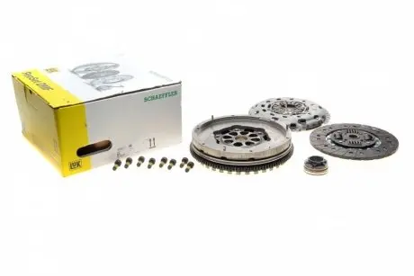 Демпфер + комплект сцепления Ford Transit 2.4DI/TDE, 02-06, 55/66/85/88/92kw LuK 600 0024 00