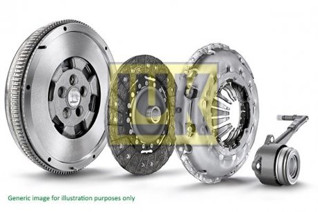 Демпфер + комплект сцепления Land Rover Freelander I (L314) 2.0 Td4 4x4, 00-06, (M 47, 204D3) LuK 600 0302 00 (фото 1)