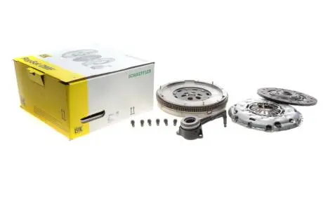 Демпфер + комплект зчеплення VW T5/T6 2.0 TDI 09- (+вижимний) 600 0358 00 LuK 600035800