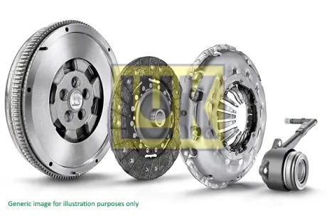 Демпфер + комплект сцепления + выжимной Ford Transit Connect 1.0 EcoBoost 13- LuK 600040100